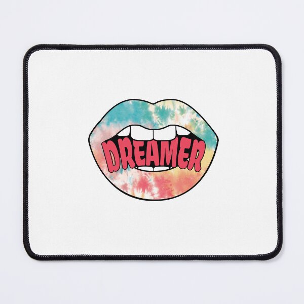 Item preview, Dreamer Tie Dye Lips Retro Aesthetic Design designed and sold by The secret storage room.