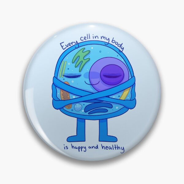 Item preview, Happy & Healthy Cell designed and sold by Mystic Plumaria.