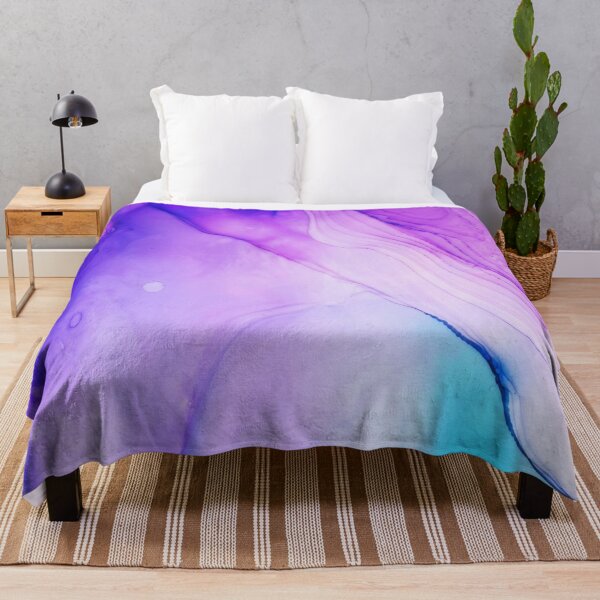 Item preview, Copy of purple and Blue Flowing Abstract Painting designed and sold by Differenceee.