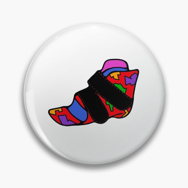 Item preview, Rainbow Retro Ankle Orthotic designed and sold by LayerCakeDigDes.