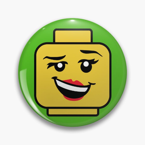 Item preview, LEGO Laugh Minifig Face female designed and sold by G0tees.
