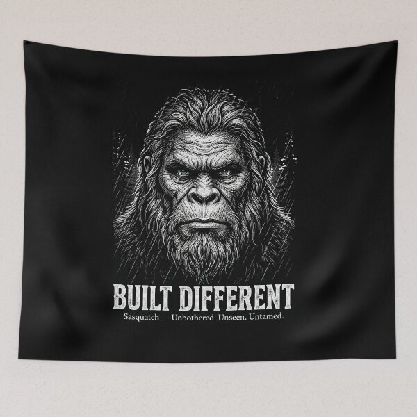 Item preview, Built Different Sasquatch designed and sold by Roy & Tiffany.