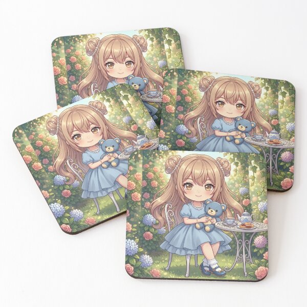 Item preview, Elegant Tea Party Chibi designed and sold by Azurart2.
