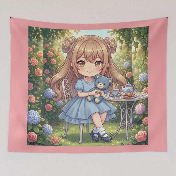 Item preview, Elegant Tea Party Chibi designed and sold by Azurart2.