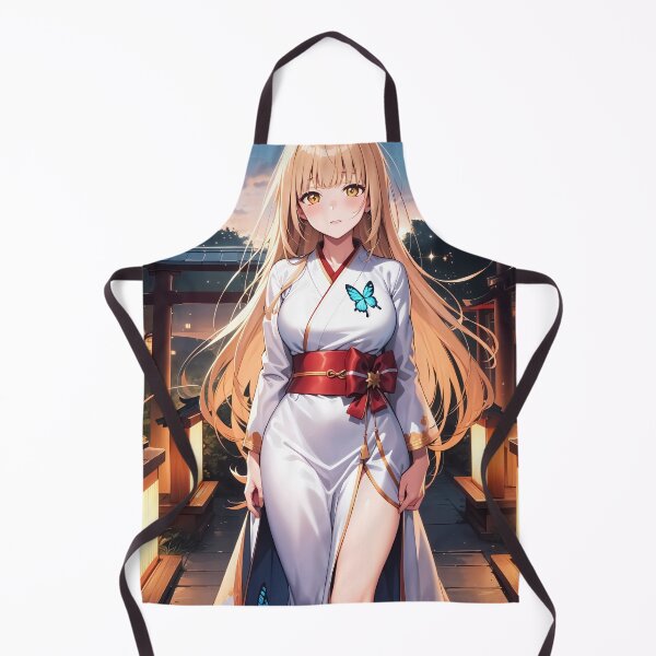 Item preview, Mahiru Shiina Angel Next Door Shrine Evening Butterfly designed and sold by riadjamai.