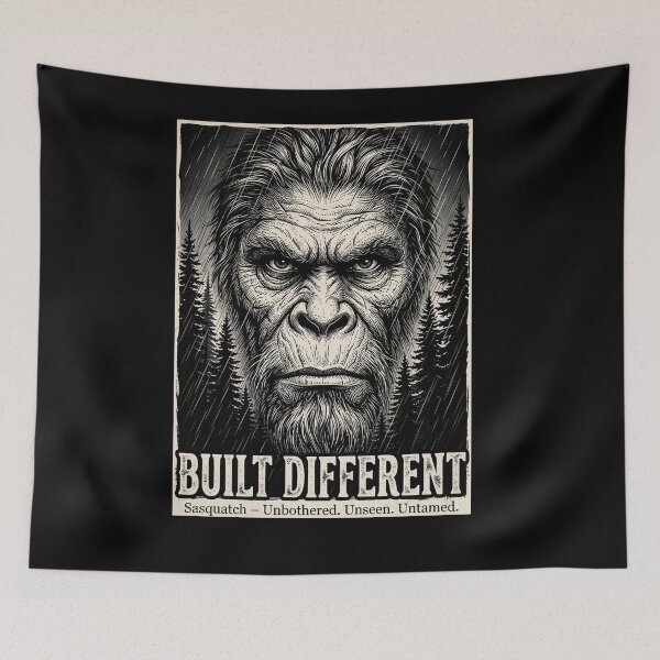 Item preview,  Built Different Sasquatch designed and sold by Roy & Tiffany.