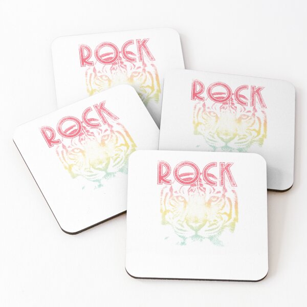 Item preview, Tiger Face Rock Music Retro Gradient Distressed designed and sold by The secret storage room.