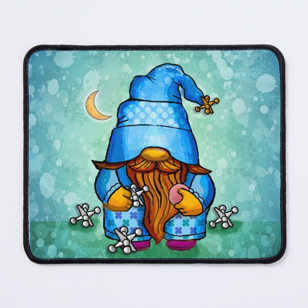 Item preview, Gnome Playing Jacks designed and sold by artmuvz.