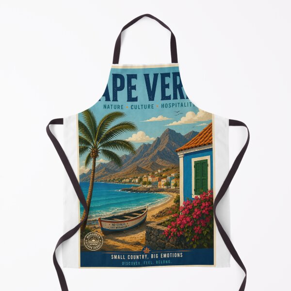 Item preview, Cape Verde Island Escape – Tropical Ocean Travel Poster designed and sold by ElartedeNoel.