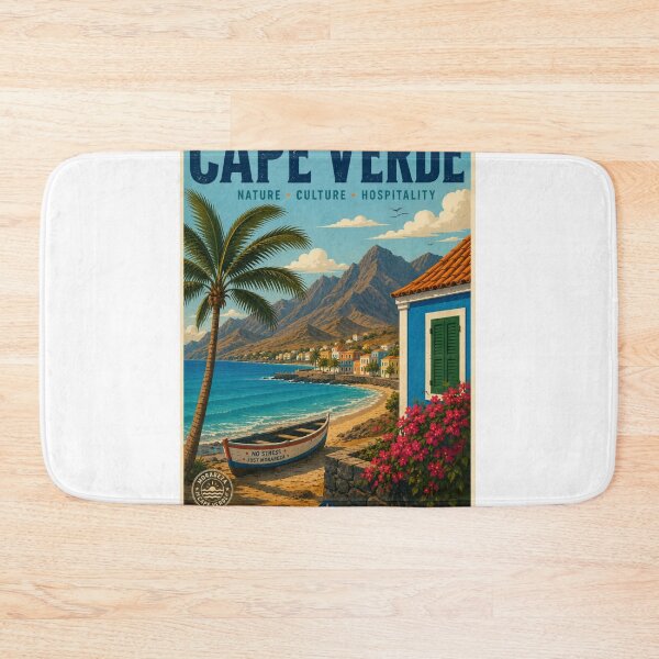Item preview, Cape Verde Island Escape – Tropical Ocean Travel Poster designed and sold by ElartedeNoel.
