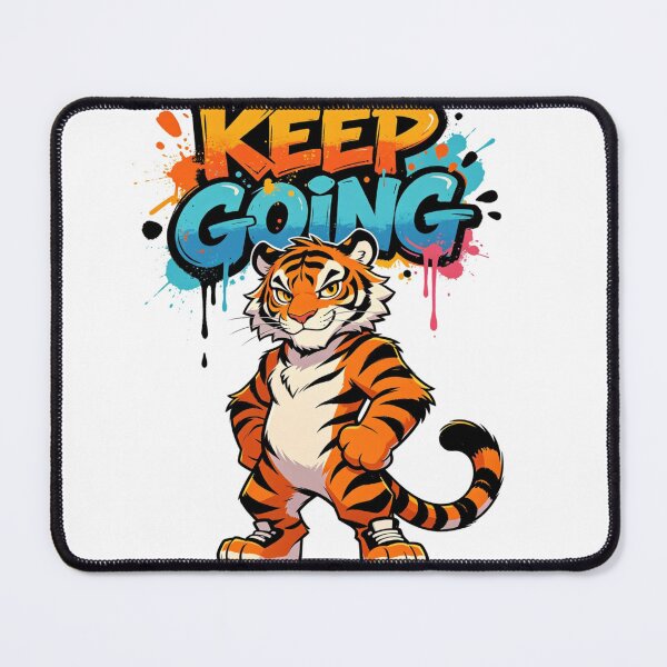 Item preview, Keep Going Tiger Street Art designed and sold by LINSSEX Style • Urban & Sport Streetwear.
