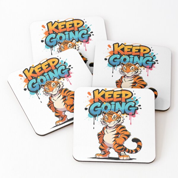 Item preview, Keep Going Tiger Street Art designed and sold by LINSSEX Style • Urban & Sport Streetwear.