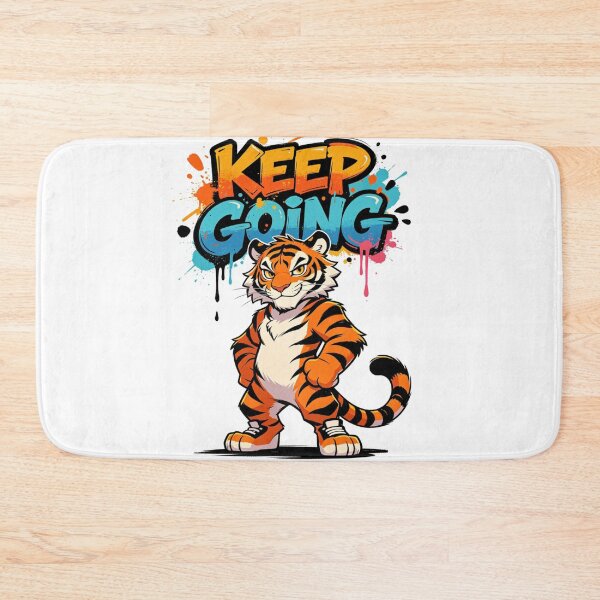 Item preview, Keep Going Tiger Street Art designed and sold by LINSSEX Style • Urban & Sport Streetwear.
