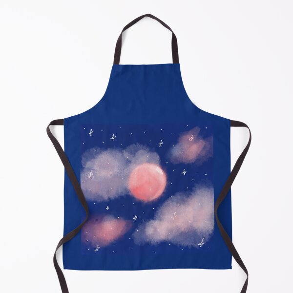 Item preview, Pink moon starry sky designed and sold by Tiny-Sugar-Dove.