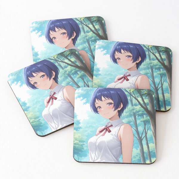 Item preview, Aina Yoshiwara Grand Blue Forest School Day Smile designed and sold by PMartistStudio.