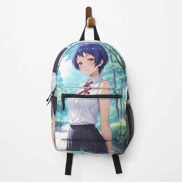 Item preview, Aina Yoshiwara Grand Blue Forest School Day Smile designed and sold by PMartistStudio.