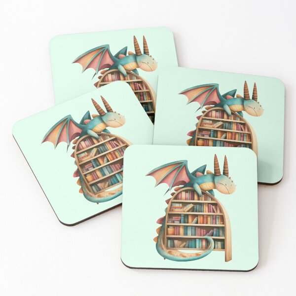 Item preview, Book Dragon designed and sold by bubblyrainbow.