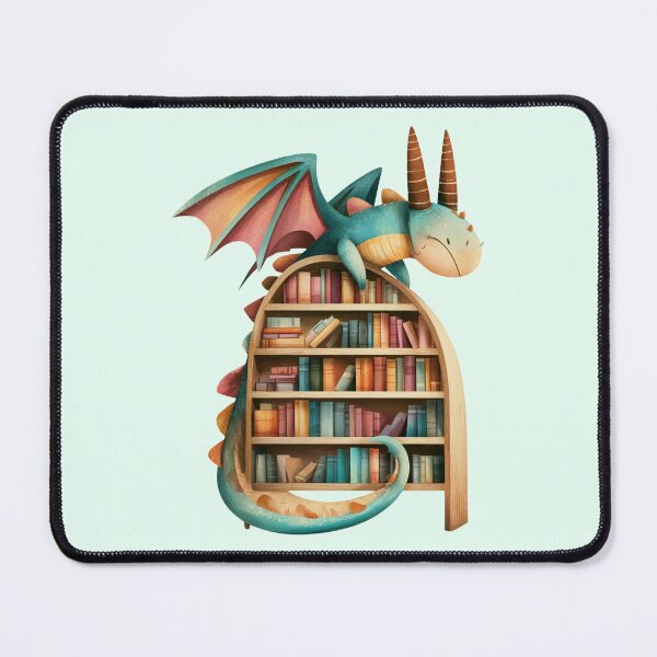 Item preview, Book Dragon designed and sold by bubblyrainbow.