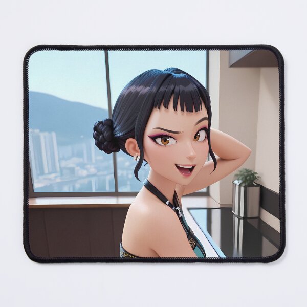 Item preview, Zoey KPop Demon Hunters Kitchen Window Idol Smile designed and sold by PMartistStudio.