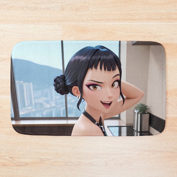 Item preview, Zoey KPop Demon Hunters Kitchen Window Idol Smile designed and sold by PMartistStudio.