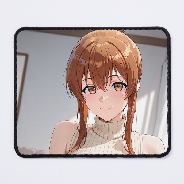 Item preview, Aina Yoshiwara Grand Blue Cozy Room Soft Smile designed and sold by PMartistStudio.