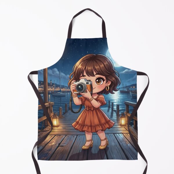 Item preview, Cute Harbor Photography Night Scene designed and sold by Azurart2.