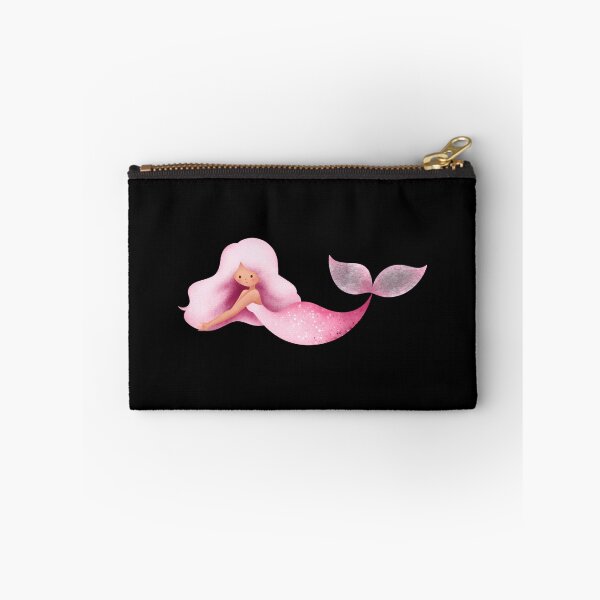 Item preview, Cute Pink Watercolor Mermaid Sticker | Kawaii Mermaid Fantasy Art designed and sold by FestivityFinds.