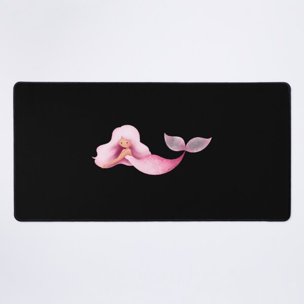 Item preview, Cute Pink Watercolor Mermaid Sticker | Kawaii Mermaid Fantasy Art designed and sold by FestivityFinds.