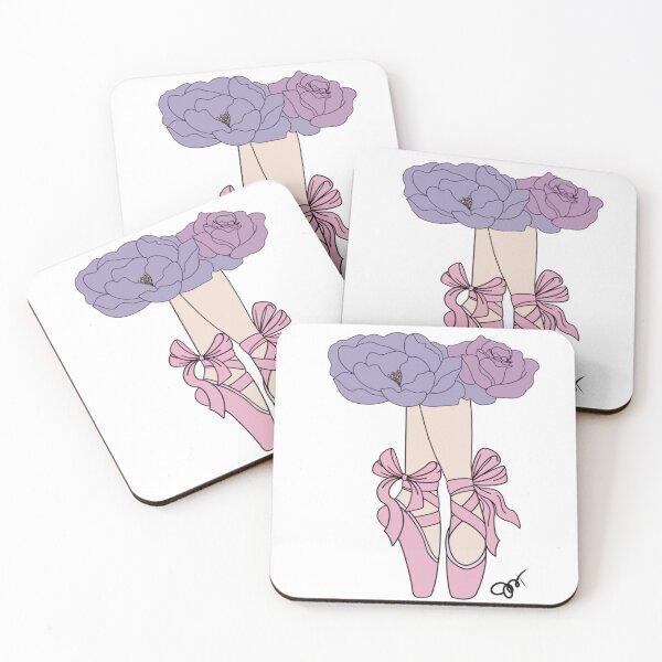 Item preview, Ballet floral toe shoe designed and sold by Izzy’s Pure Paws & Co..