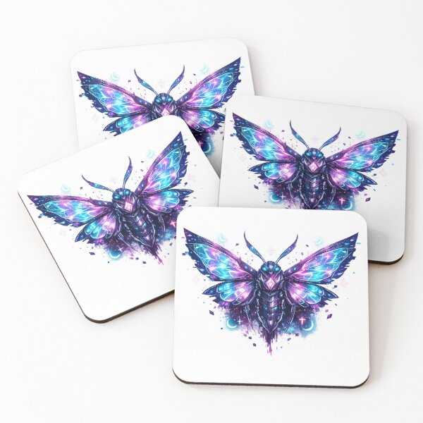 Item preview, Cyber Moth | Neon Guardian of the Night designed and sold by rigelcreation.