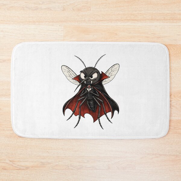 Item preview, Vampire Mosquito Gothic Bug Dark Cartoon designed and sold by Artmares.