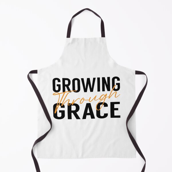 Item preview, Growing Through Grace – Christian Transformation Quote designed and sold by Verse & Vibes.