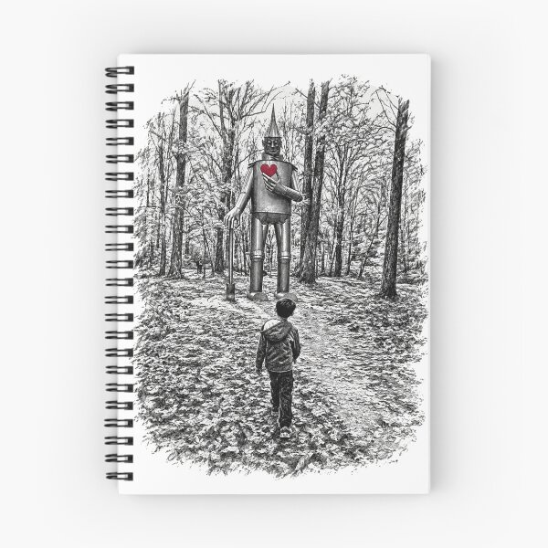 Item preview, The Boy and the Woodsman designed and sold by gotucoveredart.