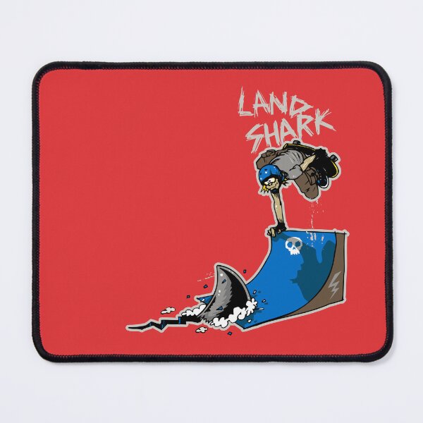 Item preview, Land Shark Skateboard Ramp Funny Extreme Sports Graphic Design designed and sold by artworkathome.