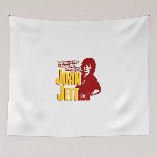 Item preview, Red Silhouette Joan Jett designed and sold by Thuylinhemily.