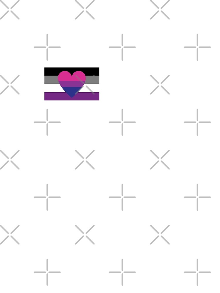 Asexual Biromantic Flag T Shirt By Dlpalmer Redbubble 