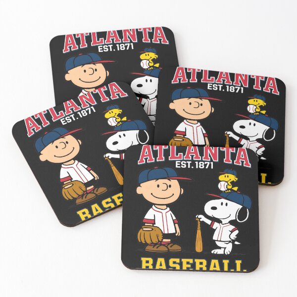 Artikelvorschau, Atlantaa Baseball Charlie Brown Snoopy entworfen und verkauft von WilliamFerris.