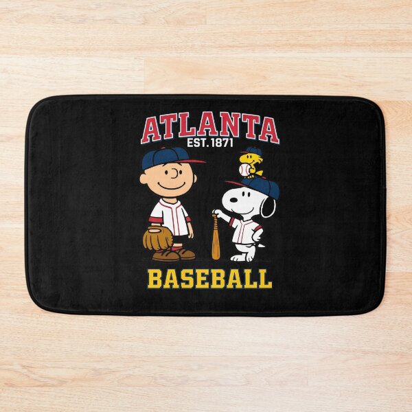 Item preview, Atlantaa Baseball Charlie Brown Snoopy designed and sold by WilliamFerris.
