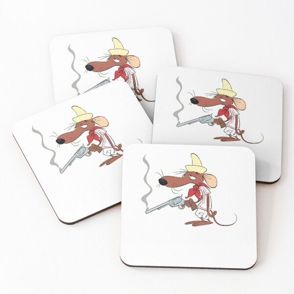 Item preview, Cartoon Mouse Western Gun Smoking designed and sold by catlolistore.
