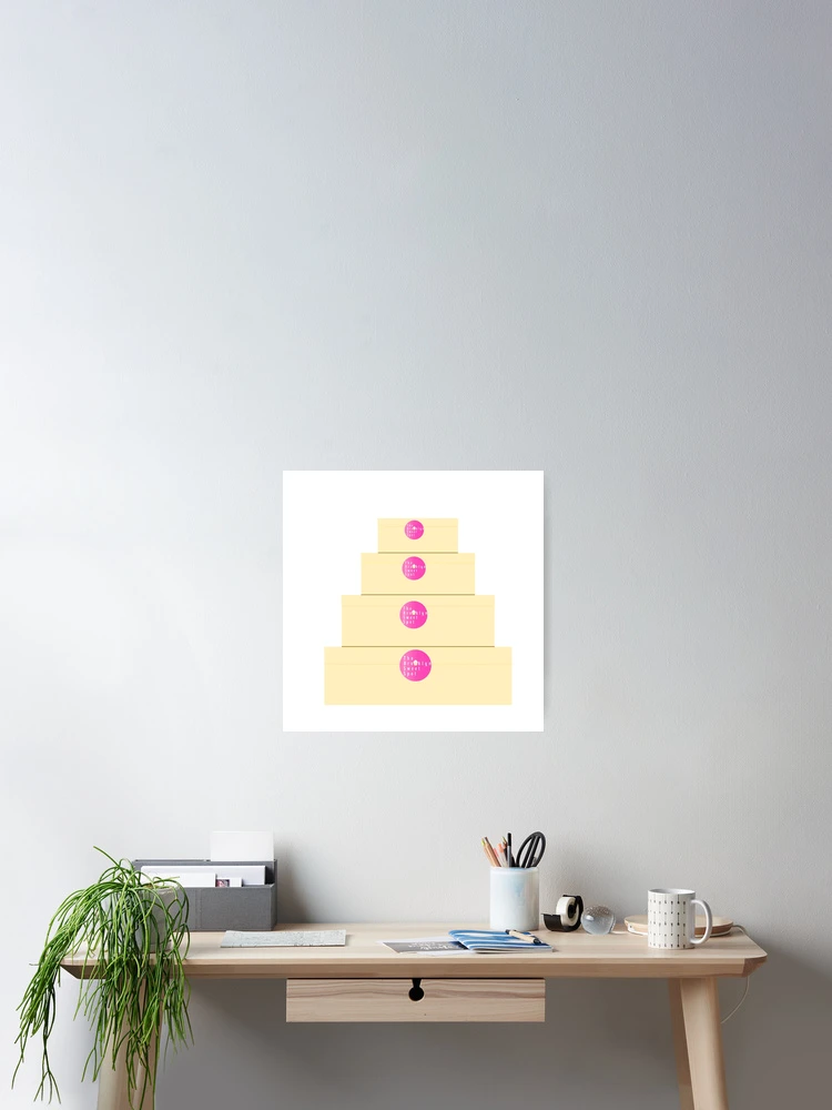 Thumbnail 2 of 3, Poster, Cake Boxes (Two Strangers Musical) designed and sold by TheFandomGarage.