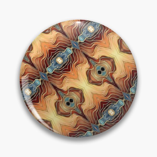 Item preview, Southwest Turquoise Pattern designed and sold by Shy Fractal Designs.