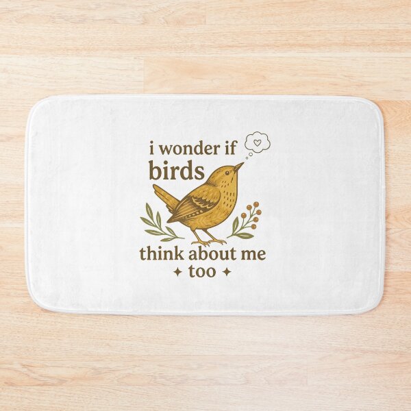 Item preview, Cute Funny I Wonder If Birds Think About Me Too Teachers designed and sold by cass-vale-lab.