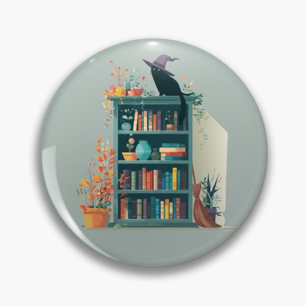 Item preview, Witch's Bookshelf designed and sold by bubblyrainbow.