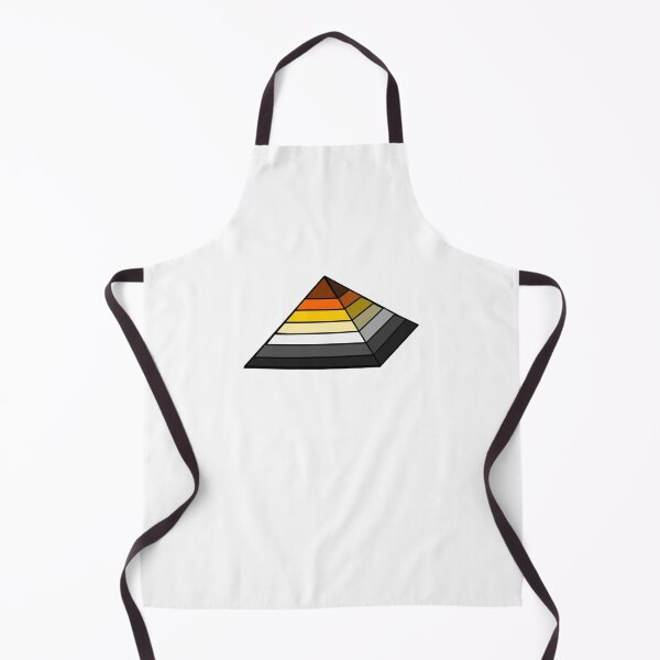 Item preview, Pyramid Bear Pride Flag designed and sold by HarveyHandcraftsandDesigns.