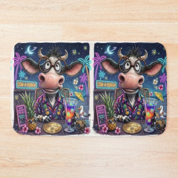 Item preview, Cosmic Cow Tropical Lounge designed and sold by Mindful56.