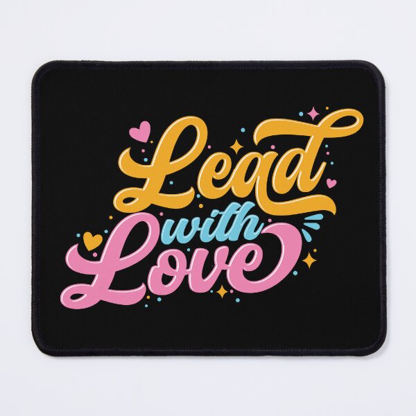 Item preview, Lead With Love – Christian Kindness and Faith Quote designed and sold by Verse & Vibes.