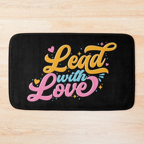 Item preview, Lead With Love – Christian Kindness and Faith Quote designed and sold by Verse & Vibes.
