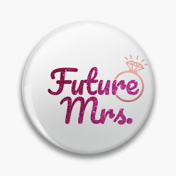 Item preview, Future Mrs. Glitter Engagement Design designed and sold by HUTEND.