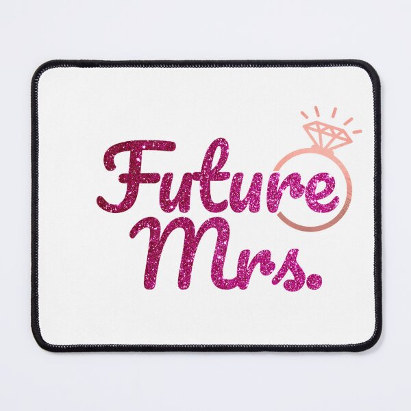 Item preview, Future Mrs. Glitter Engagement Design designed and sold by HUTEND.