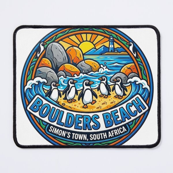 Item preview, BOULDERS BEACH SOUTH AFRICA designed and sold by likbatonboot.